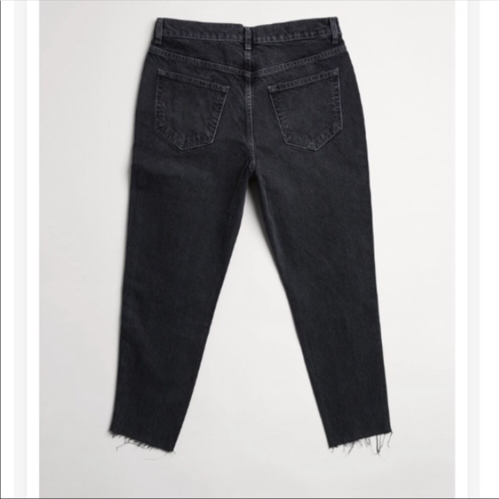 Zara 90’s cropped slim skater ripped jeans NWT